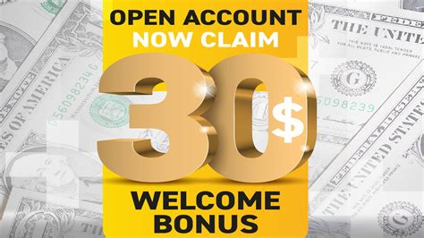 Forex welcome Bonus 30$ .